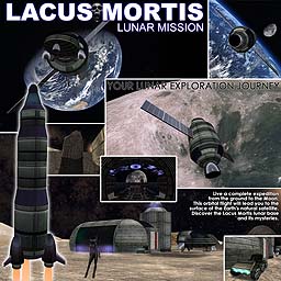 Mission Lunaire - Lacus Mortis