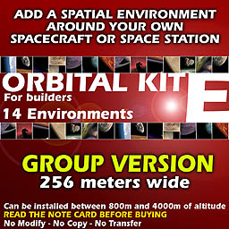 Orbital kit E: space environment generator - 14 planets, for groups