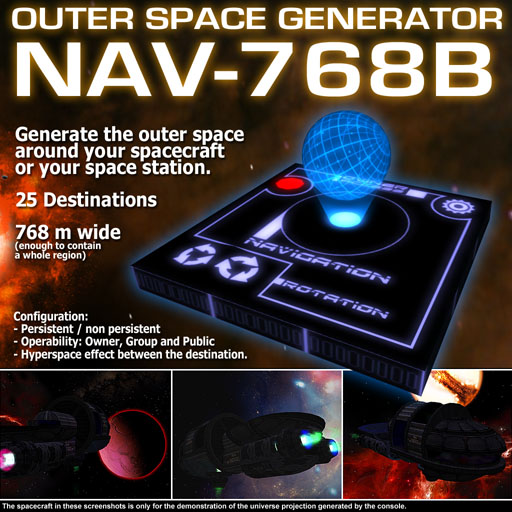 Générateur d'environnement spatial NAV-768B