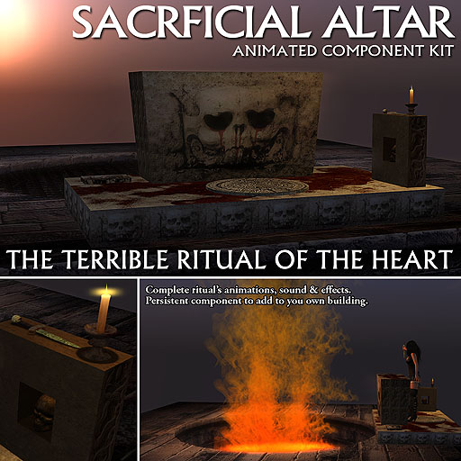 Sacrificial Altar - Animated Component Kit