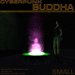 Cyberpunk Buddha (Small)
